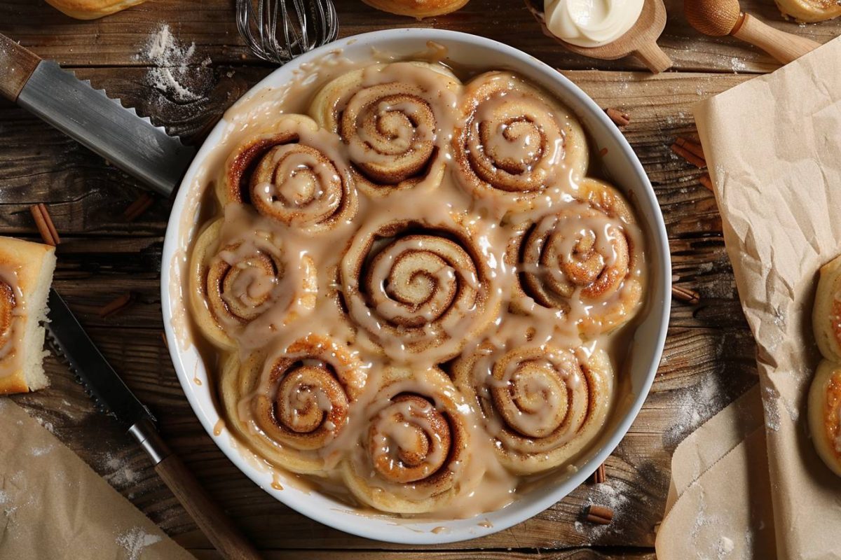 Comment préparer des cinnamon rolls en 5 minutes avec des pâtes prêtes à l'emploi