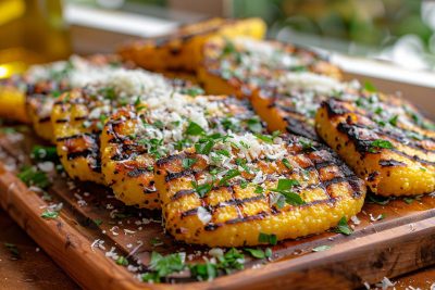 Polenta grillée à l'Airfryer : une recette croustillante pour régaler vos invités