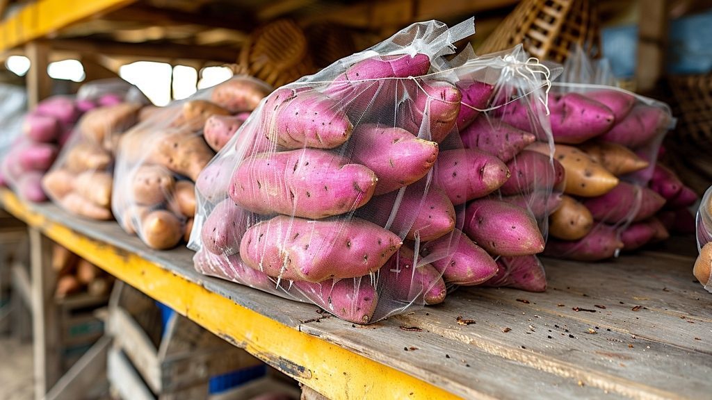 Entretien des patates douces