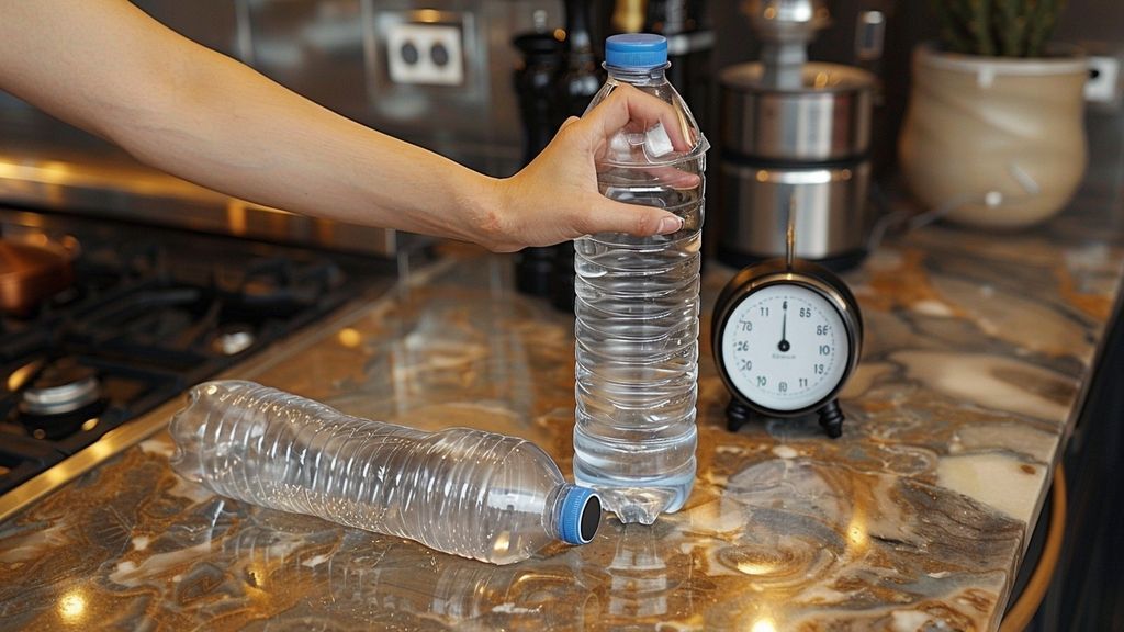 Le temps limite pour consommer l'eau d'une bouteille ouverte