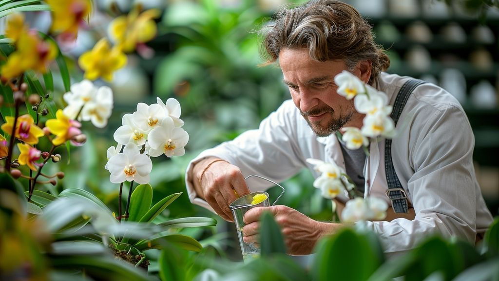 Nourrir vos orchidées : moins, c'est plus