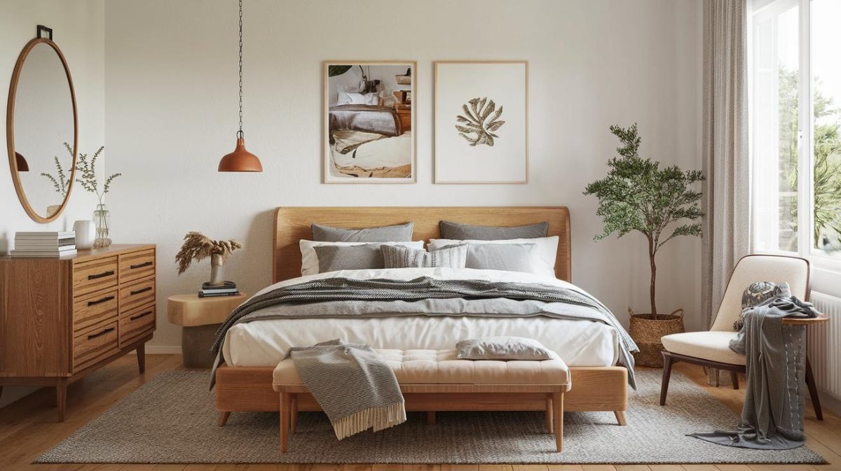 Aménagez votre chambre avec style : 10 meubles en bois pour un espace alliant rusticité et modernité