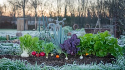 ces petits légumes que vous pouvez encore semer en décembre pour un potager vivant